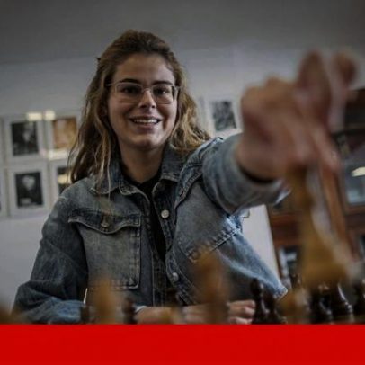 Filipa Pipiras, primeira Grande Mestre feminina do xadrez em Portugal