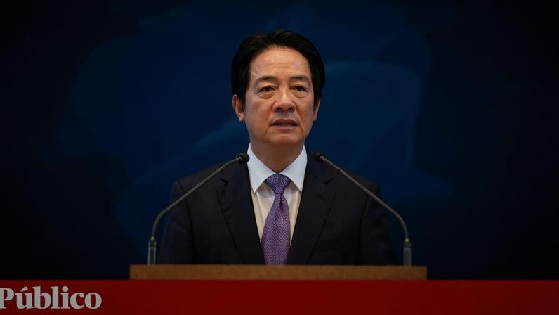 Trump sugeriu que poderia falar directamente com o Presidente de Taiwan, Lai Ching-te, (na imagem) sobre o negócio de venda de armamento