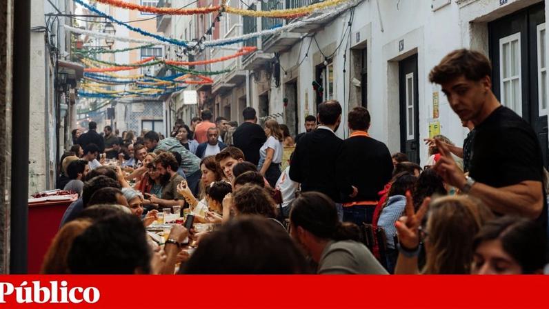 Em Junho, há arraiais por toda a cidade de Lisboa