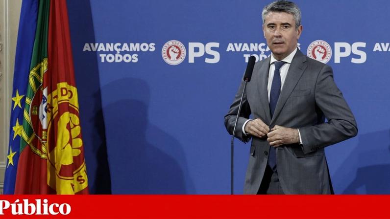 O secretário-geral do Partido Socialista, José Luís Carneiro