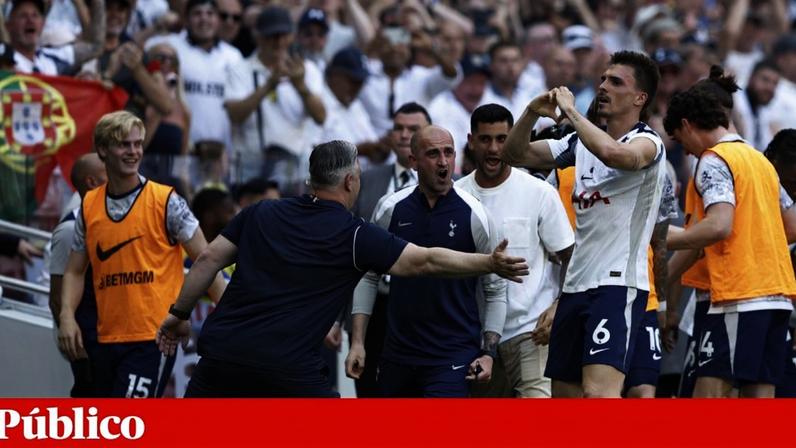 Palhinha ajuda Tottenham a manter-se fora da zona de despromoção