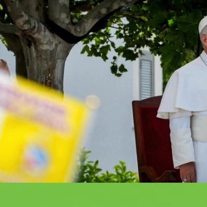 Papa apela à mudança de paradigma económico para curar o planeta