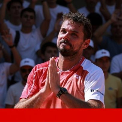 Stan Wawrinka despede‑se do Grand Slam que venceu em 2015