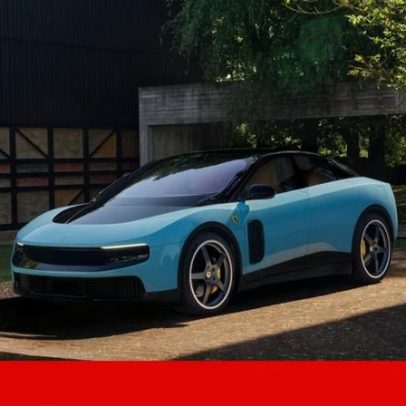 Primeiro eléctrico da Ferrari tem semelhanças com o iPhone