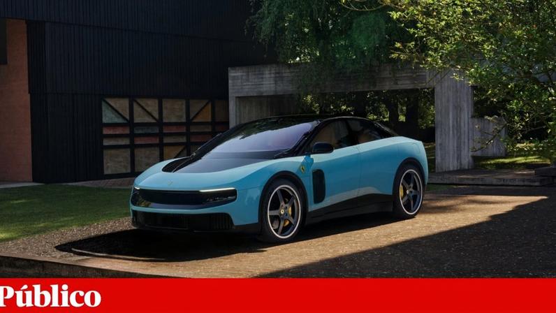 Primeiro eléctrico da Ferrari tem semelhanças com o iPhone