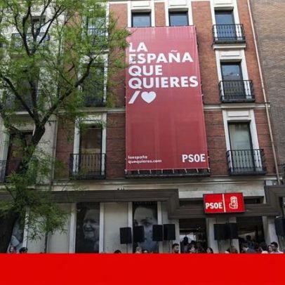 Guarda Civil faz buscas na sede do PSOE em Madrid e em casas de ex-dirigentes