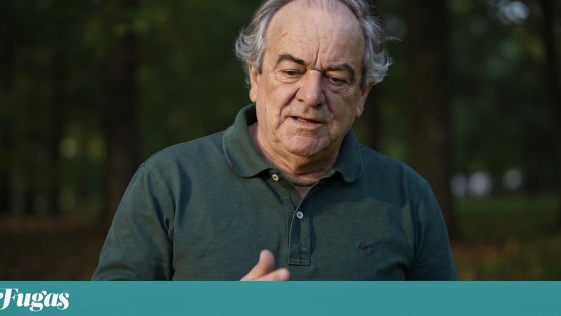 Anselmo Mendes, em visita às vinhas que explora no vale do Lima