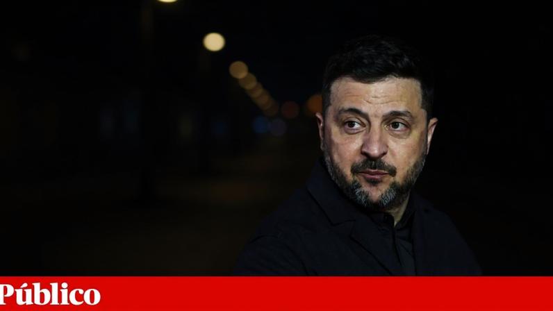 Volodymyr Zelensky, Presidente da Ucrânia, apelou aos EUA para que forneçam sistemas Patriot