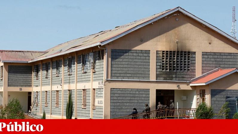 Incêndio numa escola no Quénia deixa pelo menos 16 mortos