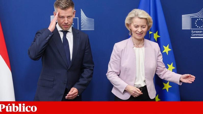 Von der Leyen anuncia acordo para desbloqueio de verbas à Hungria