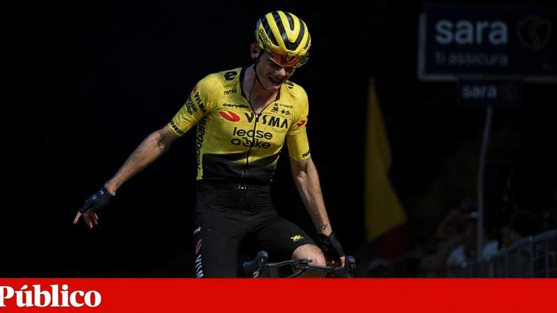 Eulálio sofre, mas mantém camisola branca na etapa rainha do Giro