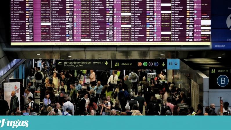 Tempos de espera nos aeroportos europeus podem afetar viajantes