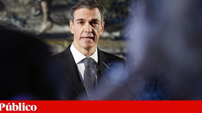 Pedro Sánchez diz sentir-se feliz ao estar fora de Espanha