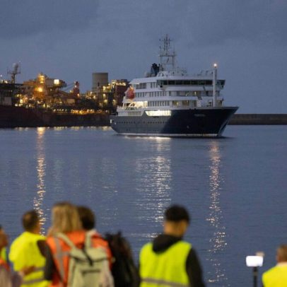 Navio Hondius chega a Tenerife em operação sem precedentes