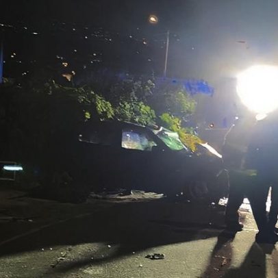 Homem em estado grave após despiste contra muro em Barcelos