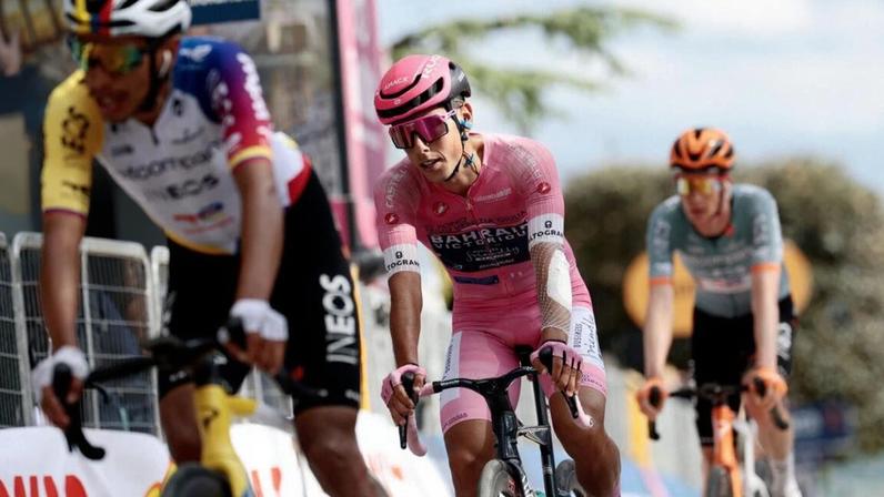 Afonso Eulálio tentou surpreender a concorrência na parte final da etapa do Giro
