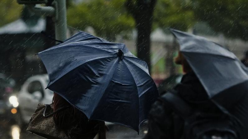 Previsão de chuva e vento forte neste fim de semana