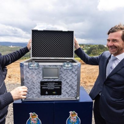 André Villas-Boas e Luís Filipe Menezes visitam Centro de Alto Rendimento