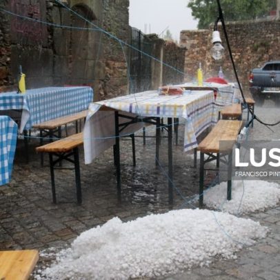 Seis distritos sob aviso amarelo por chuva e trovoada