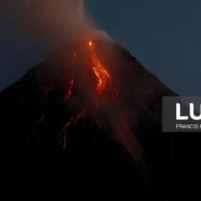 Vulcão Mayon obriga evacuação de 300 famílias