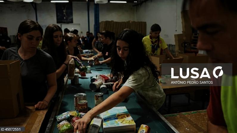 Campanha de recolha nos supermercados do Banco Alimentar regista subida de 2,5%