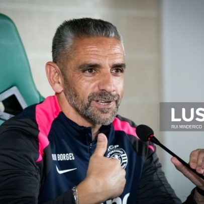 Sporting renova com Rui Borges até 30 de junho de 2028