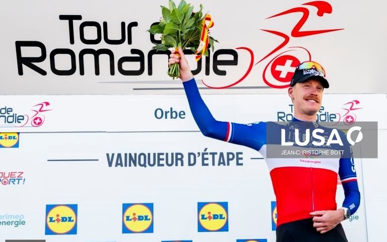Dorian Godon vence a 3ª etapa da Volta à Romandia, Pogacar mantém liderança
