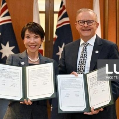 Austrália e Japão assinam seis acordos de segurança, energia e defesa