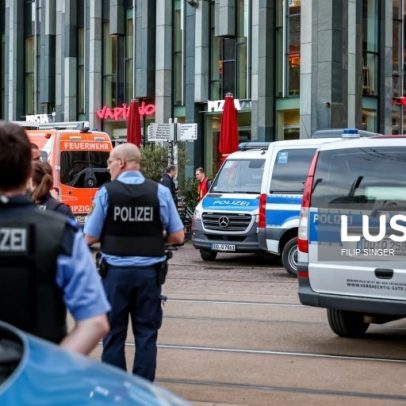 Autor do atropelamento em Leipzig é um alemão de 33 anos, dizem autoridades