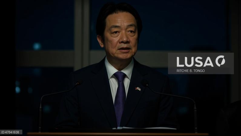 Presidente de Taiwan defende que a segurança não pode ser objeto de negociação