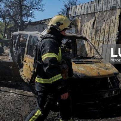 Zelensky acusa Rússia de ataque com 200 drones