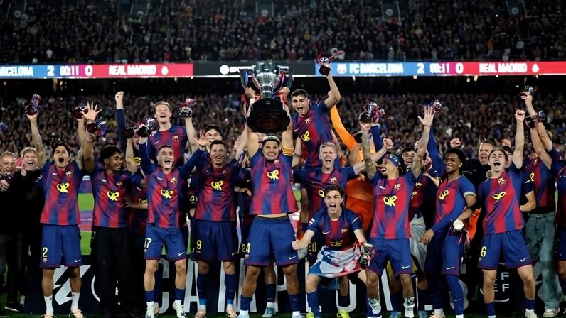 Barcelona conquista o bicampeonato espanhol ao vencer o Real Madrid