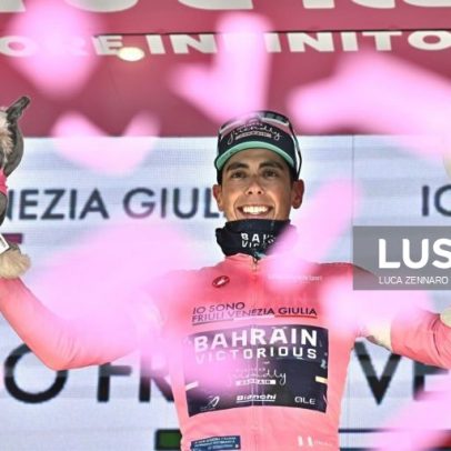 Afonso Eulálio é o terceiro português a liderar a Corsa Rosa