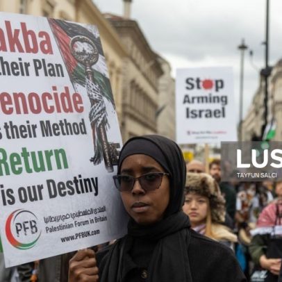 Londres regista dezenas de milhares em manifestação pela Nakba