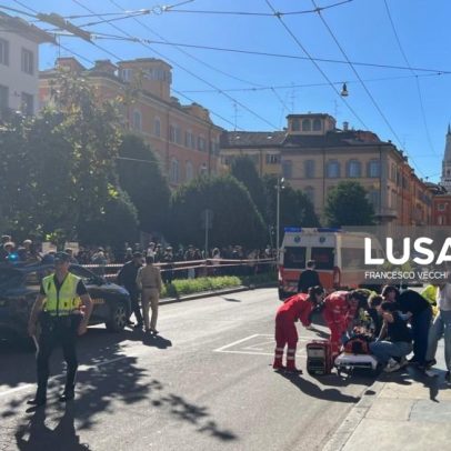 Oito feridos em atropelamento e tentativa de fuga em Modena, Itália