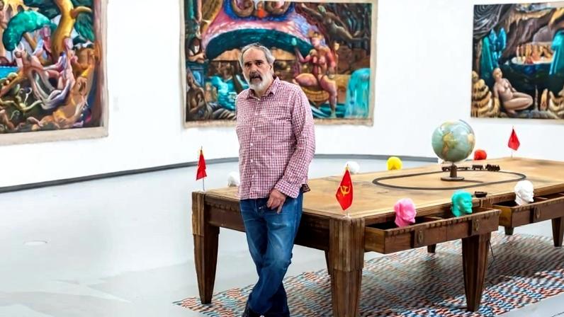 Manuel João Vieira apresenta pluriverso na exposição de artes plásticas Lisboa
