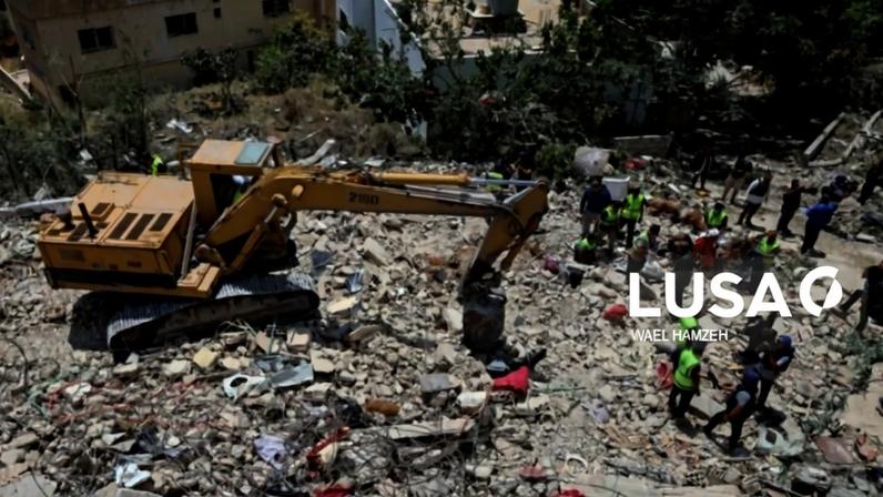 Bombardeamentos israelitas no sul e leste do Líbano deixam 15 mortos