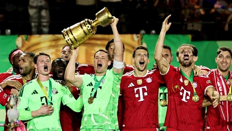 Bayern vence Taça da Alemanha e conquista dobradinha com hat-trick de Kane