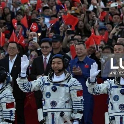 China envia astronauta ao espaço por um ano