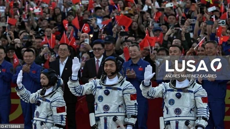 China envia astronauta para o espaço por um ano