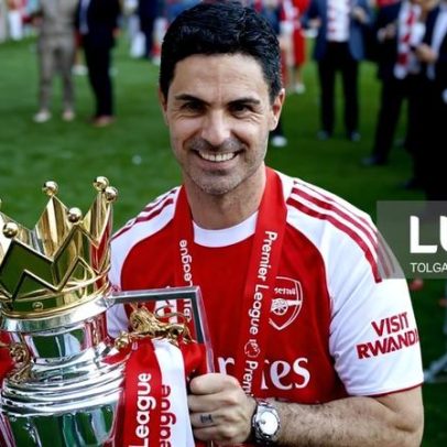 Arteta eleito treinador do ano da Premier League