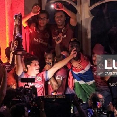 Taça de Portugal: Torreense celebra vitória na cidade com a taça