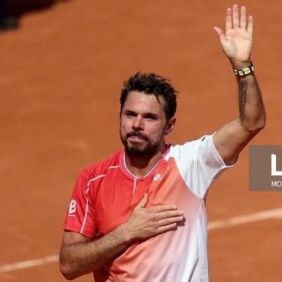 Wawrinka eliminado na estreia da 21.ª e última participação no Roland Garros