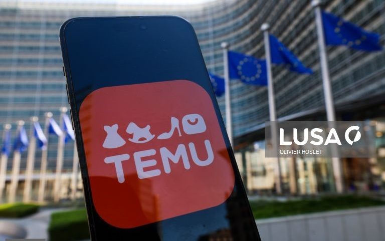 Temu afirma que multa de 200 ME aplicada por Bruxelas é desproporcionada