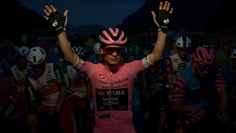 Vingegaard é o virtual vencedor do Giro com nova vitória; Eulálio segura juventude