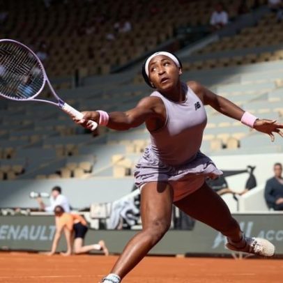 Campeã Coco Gauff eliminada na terceira ronda