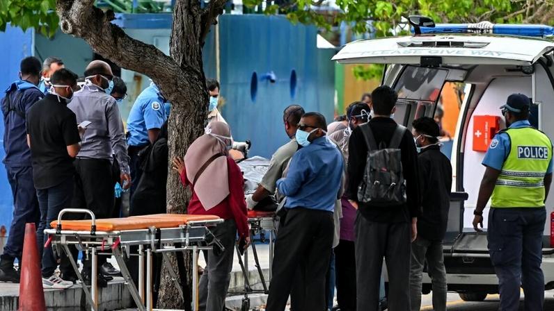 Os cinco italianos morreram a 14 de maio enquanto mergulhavam no atol de Vaavu