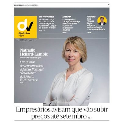Leia o Dinheiro Vivo desta sexta-feira, 29 de maio