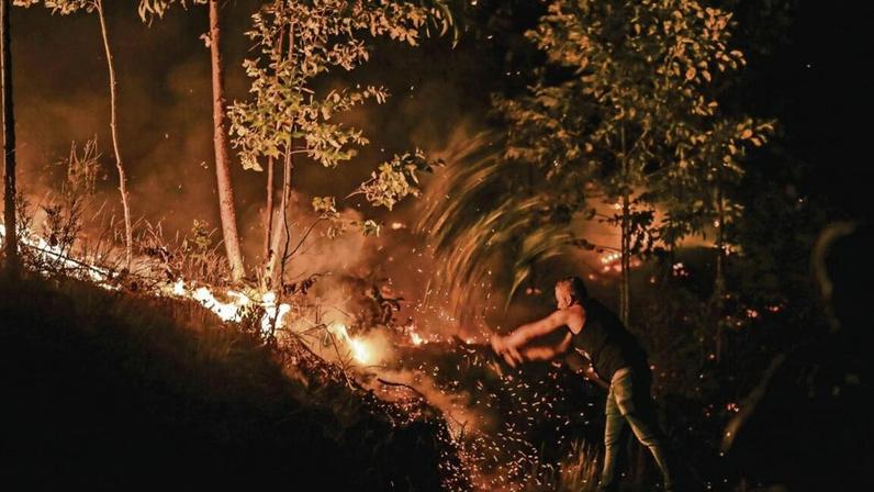 Meio milhar de fogos em 24 horas fustigaram zona Centro em outubro de 2017