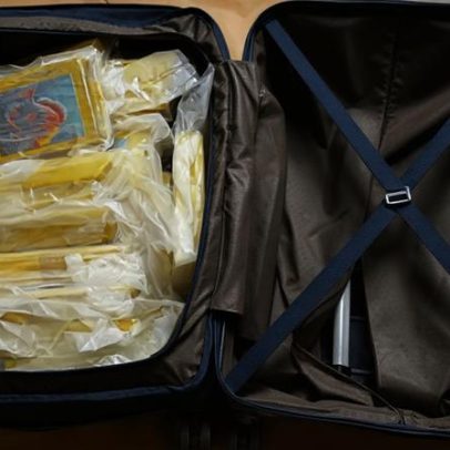 Mulas inglesas para Malta apanhadas em Lisboa com 23 quilos de cocaína